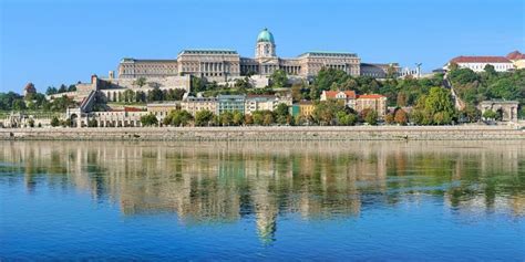 Royal Palace In Buda Castle Of Budapest Hungary Stock Photo Image Of