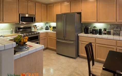 The bay area's highest quality custom designed cabinets at a great value. Kitchen and Bath Remodel Pleasanton, CA - kbCRATE Tapestry Wa