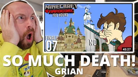 So Much Death Grian Did I Survive 100 Hours In Minecraft Hardcore