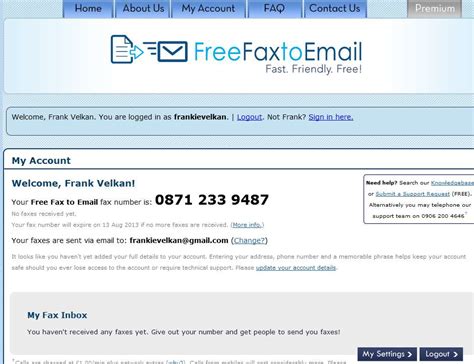 Get Fax Messages As Emails Free Fax To Email
