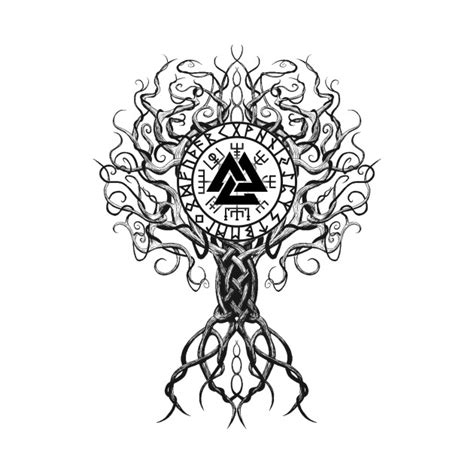Viking tree - Viking - T-Shirt | TeePublic