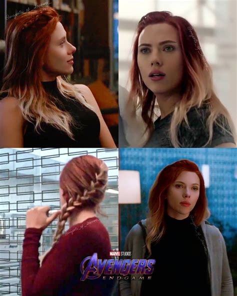 Avengers Endgame Black Widow Hairstyle Hair Style Lookbook For Trends