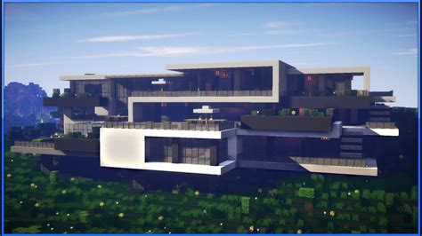 Hi , love the mansion. 2020 Minecraft How to get a modern mansion with command ...