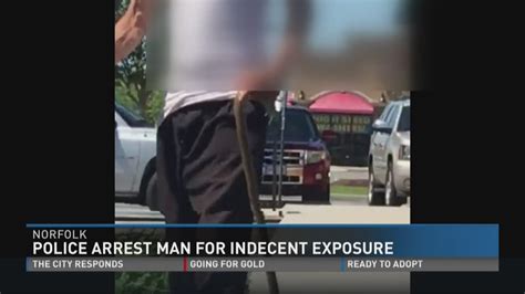 Police Arrest Man For Indecent Exposure