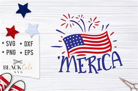I am not a huge halloween decorator, i like to save my craziness for christmas. Merica flag SVG file Cutting File Clipart in Svg, Eps, Dxf ...