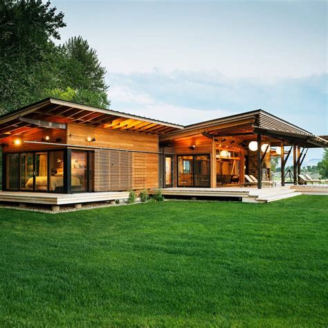 This Ranch Home Is Prefab And Fab Modular And Modern Eco And Kid