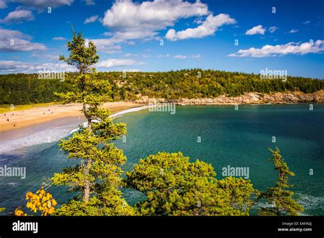 Acadia National Park Sand Beach Hi Res Stock Photography And Images Alamy