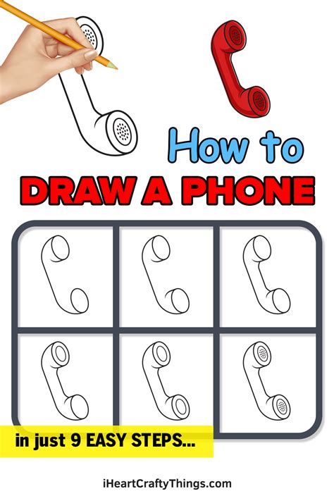 Phone Drawing How To Draw A Phone Step By Step
