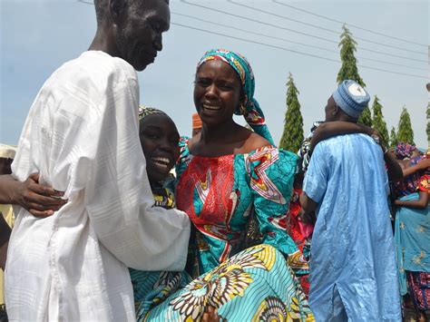 82 Chibok Girls Abducted By Boko Haram Reunite With Families In Nigeria The Two Way Npr