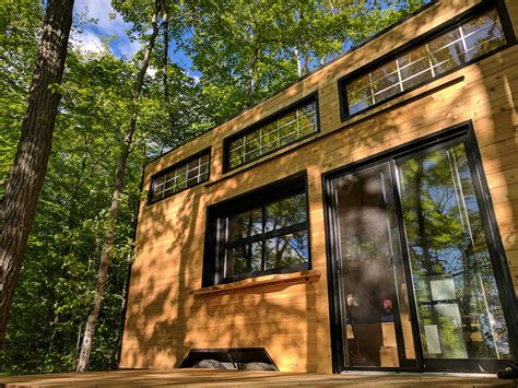 Barry's bay tiny homes is a custom tiny home builder located in beautiful barry's bay, ontario, canada. The Auburn: Cabinscape Ontario Tiny House Vacation