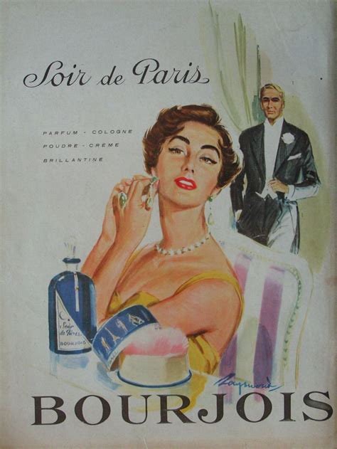 An Advertisement For Bourjois Is Shown In French