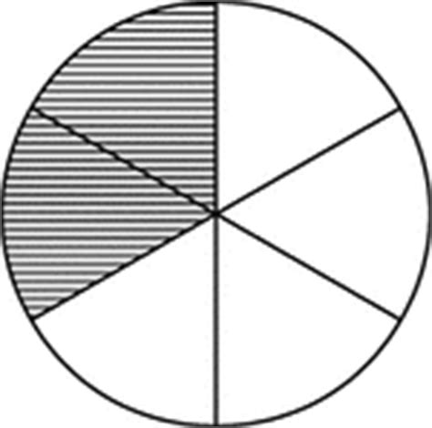 If a circle is divided into 6 equal parts what is the degree measure for each of the 6 angles fomed? Keyword: "2/6" | ClipArt ETC