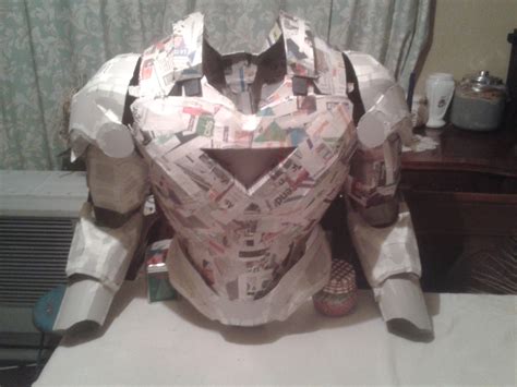 Cardboard Iron Man Costume Upper Body By Polonx On Deviantart