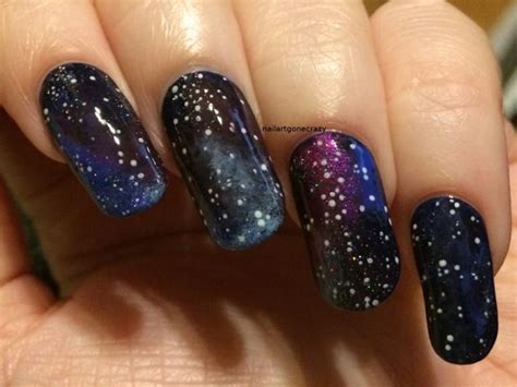 45 Beautiful Galaxy Nail Art Design Ideas Blurmark