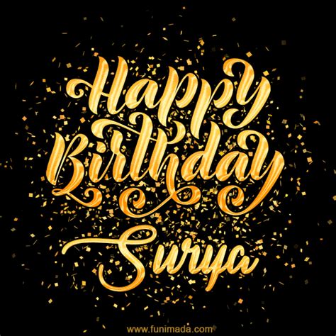 Happy Birthday Card For Surya Download  And Send For Free