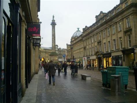 Grainger Street Near The Market Entrance With Monument Picture Of