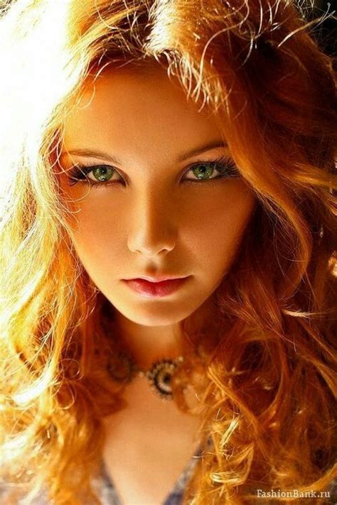 Chân Dung Redheads Beautiful Eyes Redhead Beauty