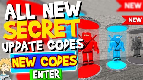 All Secret Update Codes In Ninja Tycoon 2023 Youtube