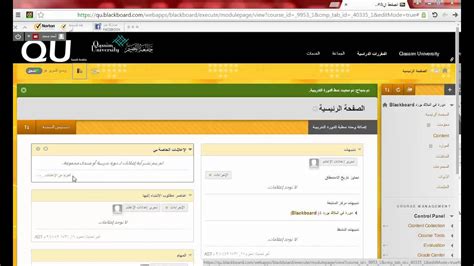 البلاك بورد جامعة طيبة