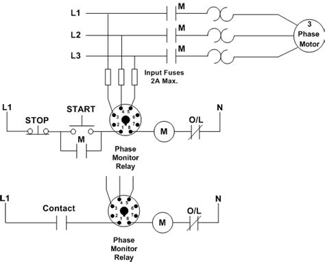 3 phase monitor relays or protective relay from macromatic provide protection against premature equipment failure caused by voltage faults on 3 phase systems. How to Connect a Three-Phase Monitor Relay | Macromatic ...