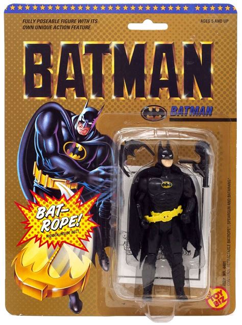 Batman 1989 Movie Batman Action Figure With Bat Rope Toy Biz Toywiz
