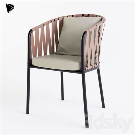 3d Models Chair Kettal Bitta Chair