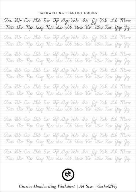 The sheets are linked below in case one is misplaced or if your child needs. 5 Printable Cursive Handwriting Worksheets For Beautiful ...