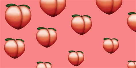 People Are Excited The Peach Emoji Looks Like A Butt Again Self