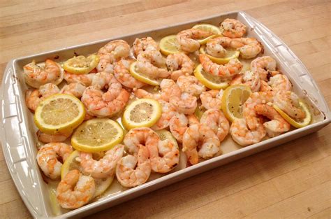 Oven Roasted Shrimp with Lemon and Garlic recipe