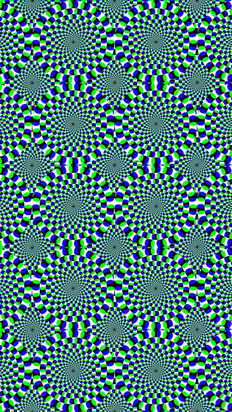 Trippy Optical Illusions That Appear To Be Animated Use As Phone