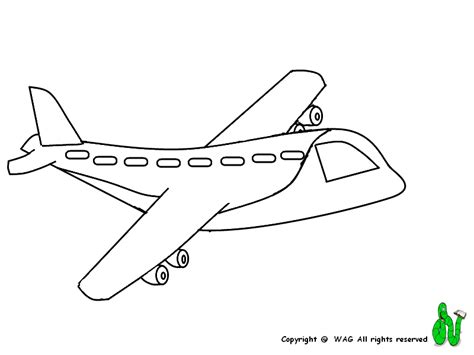 Aeroplane template - WAG English Zone