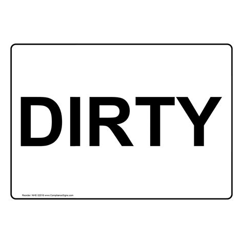 Dirty Sign Nhe 32016