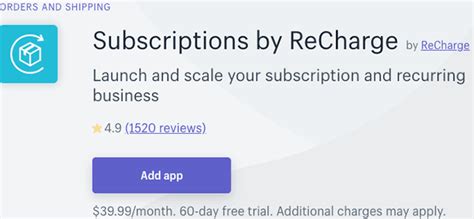 Shopify monthly subscription app / shopify monthly subscription app : The Best Shopify Apps to Increase Sales: 31 Apps From a 7 ...