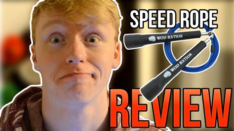 Wod Nation Gear Speed Rope Review Youtube
