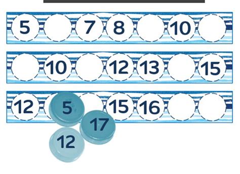 Nombres Manquants 0 à 20 Jeux Mathématiques Maths Maternelle Jeux