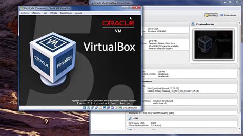 Virtualbox Creación Y Configuración De Una Máquina Virtual Con Windows