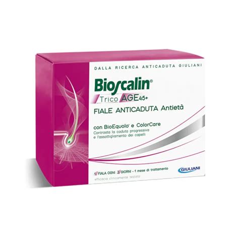 Bioscalin Tricoage 45 10 Fiale Lozione Anticaduta Para Farmacia