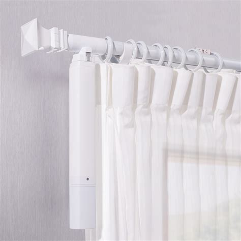 Acmeart Motorized Curtain Rods With Remoteelectric Single