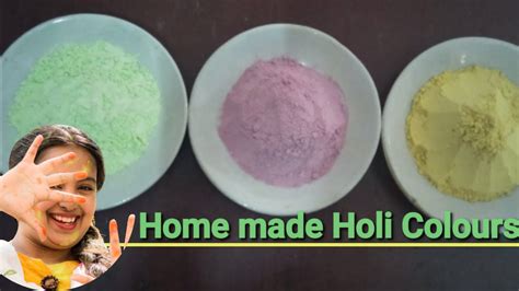 Homemade Holi Colors L Diy Holi Colors L Eco Friendly Holi Colors L