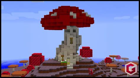 How to make a Minecraft MUSHROOM House! 