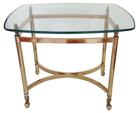 Find great deals on ebay for brass and glass end table. Vintage Regency Brass and Glass Side Table - Traditional - Side Tables And End Tables - by Chairish