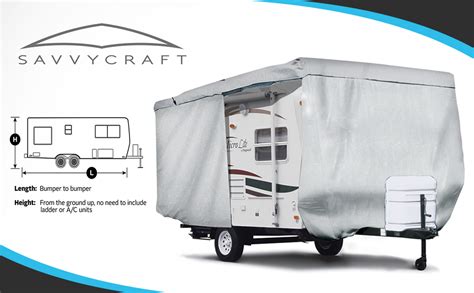Savvycraft Shieldall Ultimate Travel Trailer Camper Cover