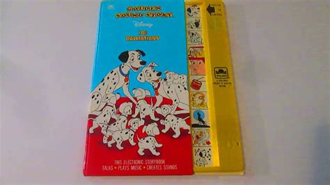 Disney 101 Dalmatians Electronic Storybook Golden Sound Story Youtube