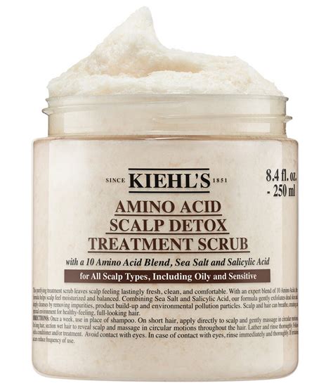 Kiehls Since 1851 Amino Acid Scalp Scrub Detox Treatment Dillards
