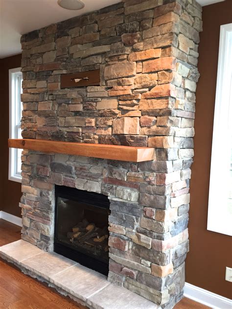 Chicago Stone Veneer And Manufactured Stone Siding Diy Stone Fireplace