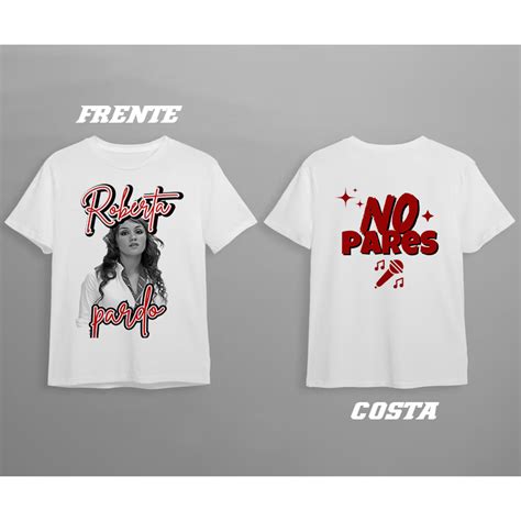 Camiseta Tshirt Camisa Roberta Pardo Rbd Soy Rebelde Tour 2023 Shopee