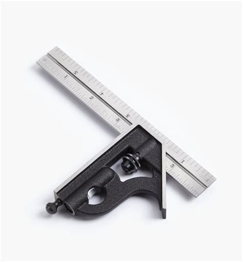 Stainless Steel T Square Ruler Adjustable Sliding Combination Square Square Ruler Protractor