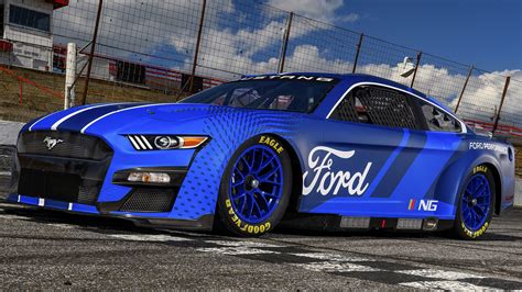 2022 Ford Mustang Nascar Race Car Wallpapers And Hd Images Car Pixel