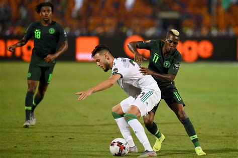 Can 2019 Lalgérie Bat Le Nigeria 2 à 1 Et Rejoint Le Sénégal En Finale