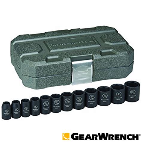 Gearwrench Impact Socket Set 12 Drive Imperial 12 Piece Collier Miller